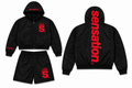 Black/Red Flame Series Set